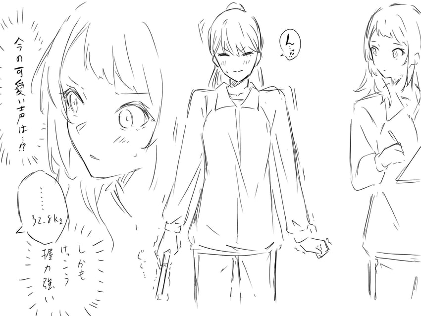 shiina taki and yahata umiri (bang dream! and 1 more) drawn by kanade_(kanade_3344)