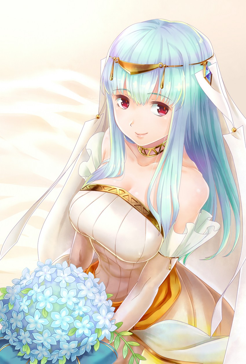 ninian (fire emblem and 2 more) drawn by harumiya_(hayatobi23)
