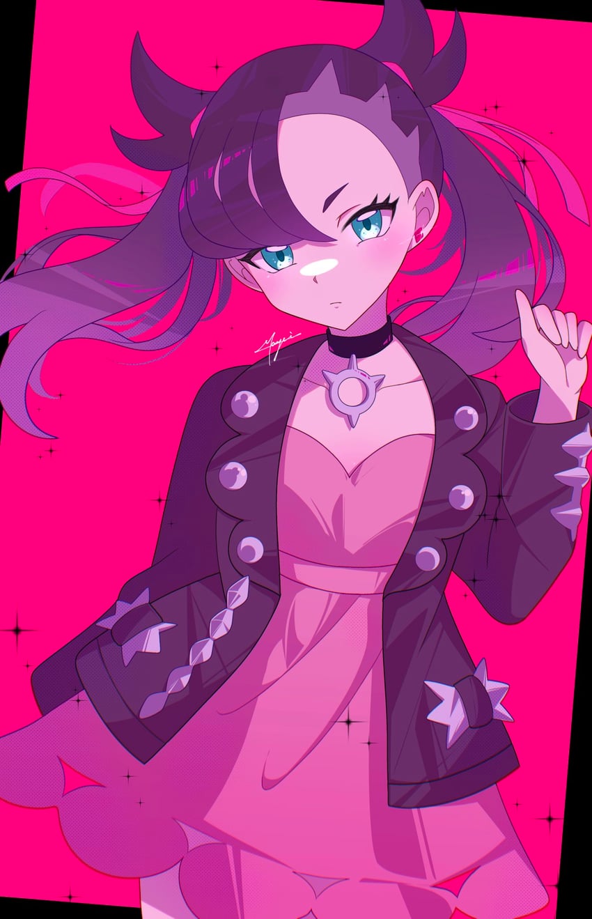 marnie (pokemon and 1 more) drawn by marie_(pixiv59672544)