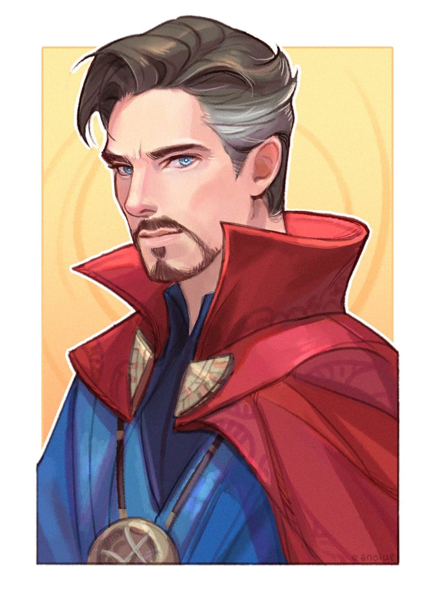 doctor strange (marvel and 1 more) drawn by anoiue