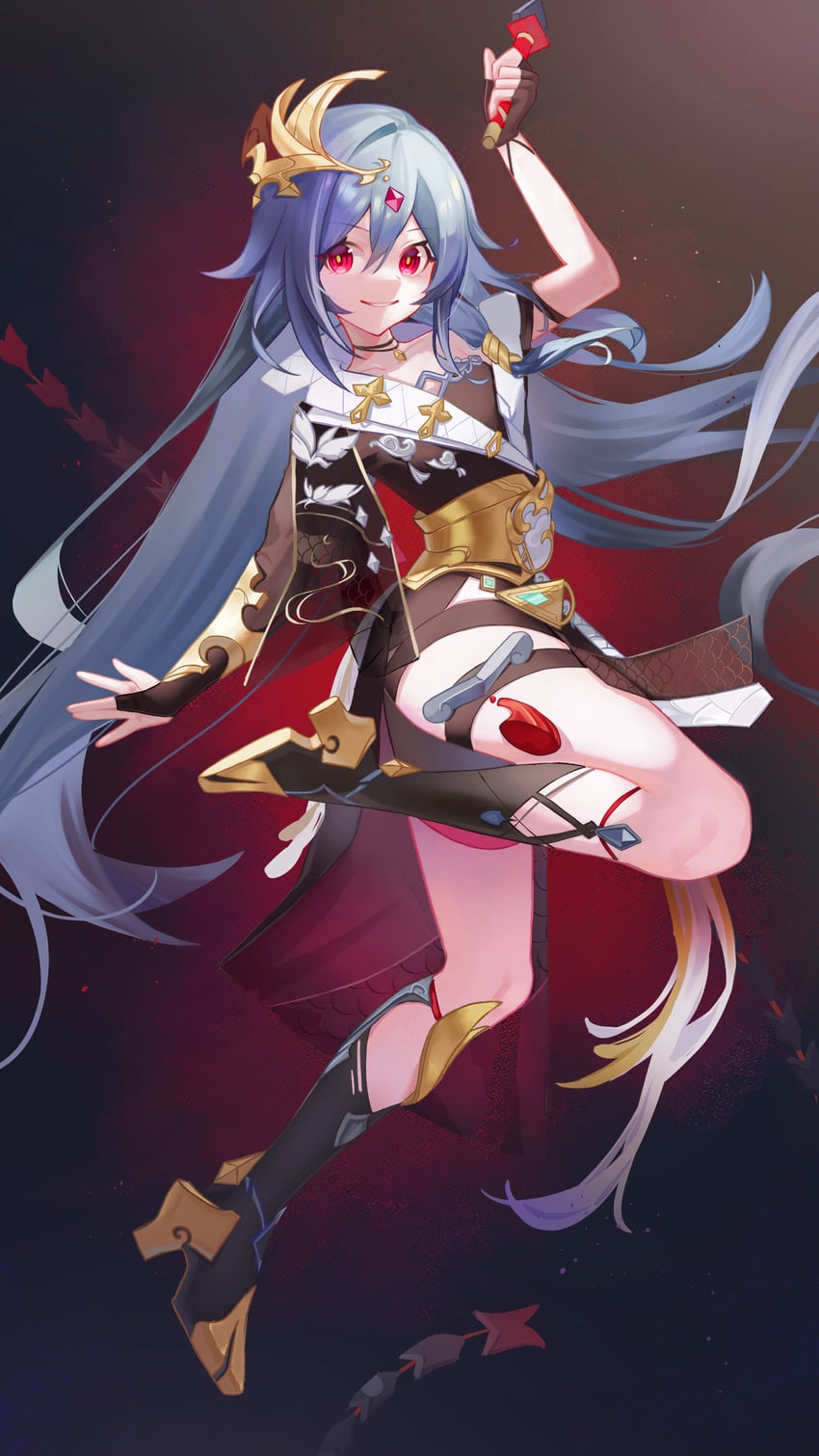herrscher of sentience (honkai and 1 more) drawn by wumimiao