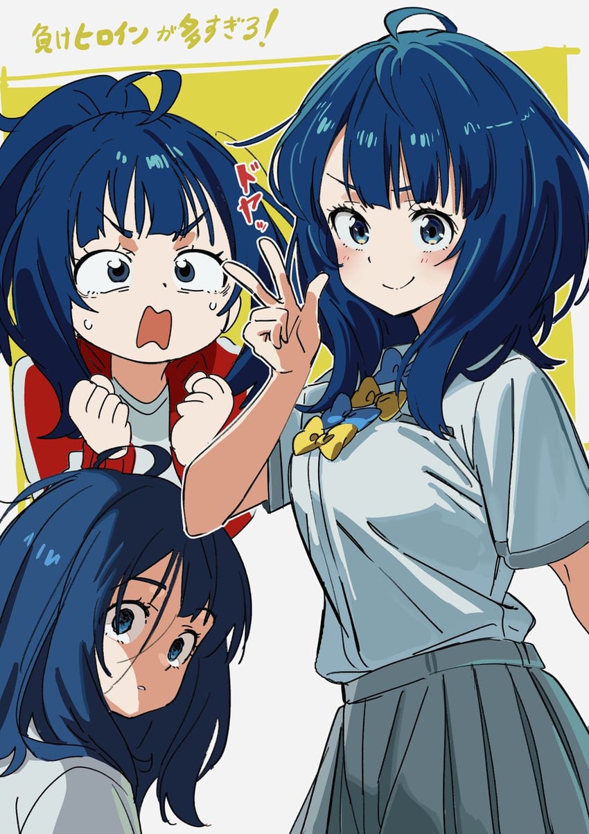 yanami anna (make heroine ga oo sugiru!) drawn by hajikkoneko