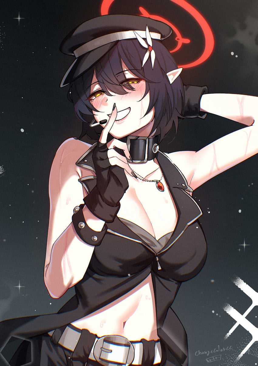 ayane (blue archive) drawn by changecolor