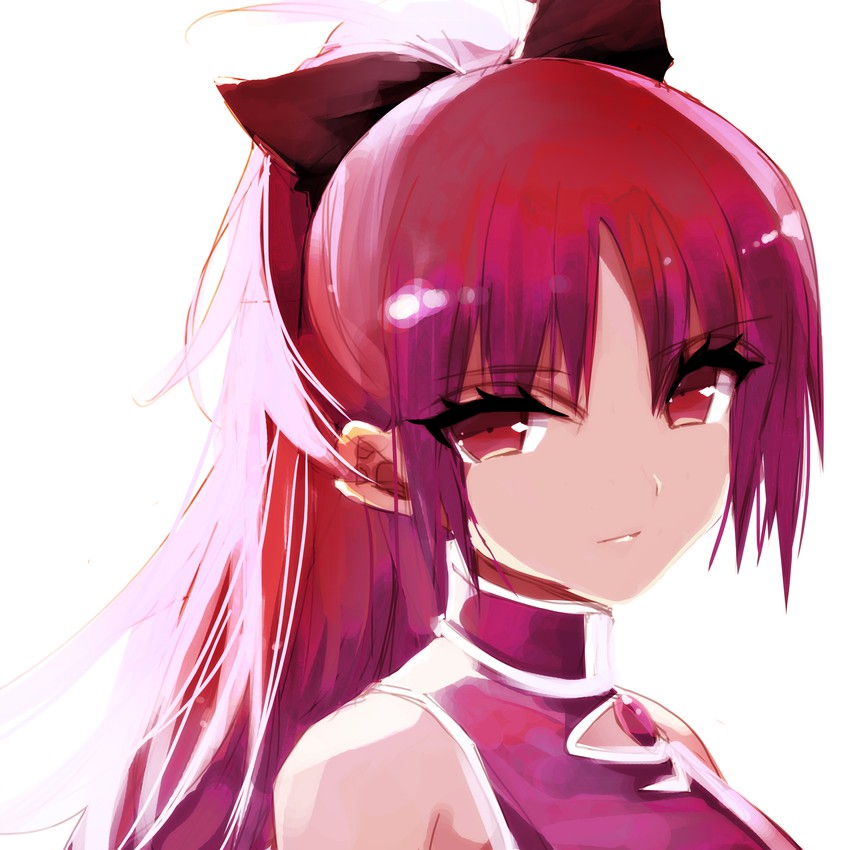 sakura kyoko (mahou shoujo madoka magica) drawn by misteor
