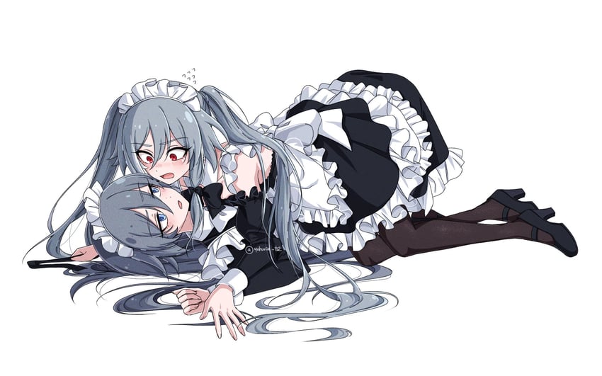 fu hua and herrscher of sentience (honkai and 1 more) drawn by yuhuria_52