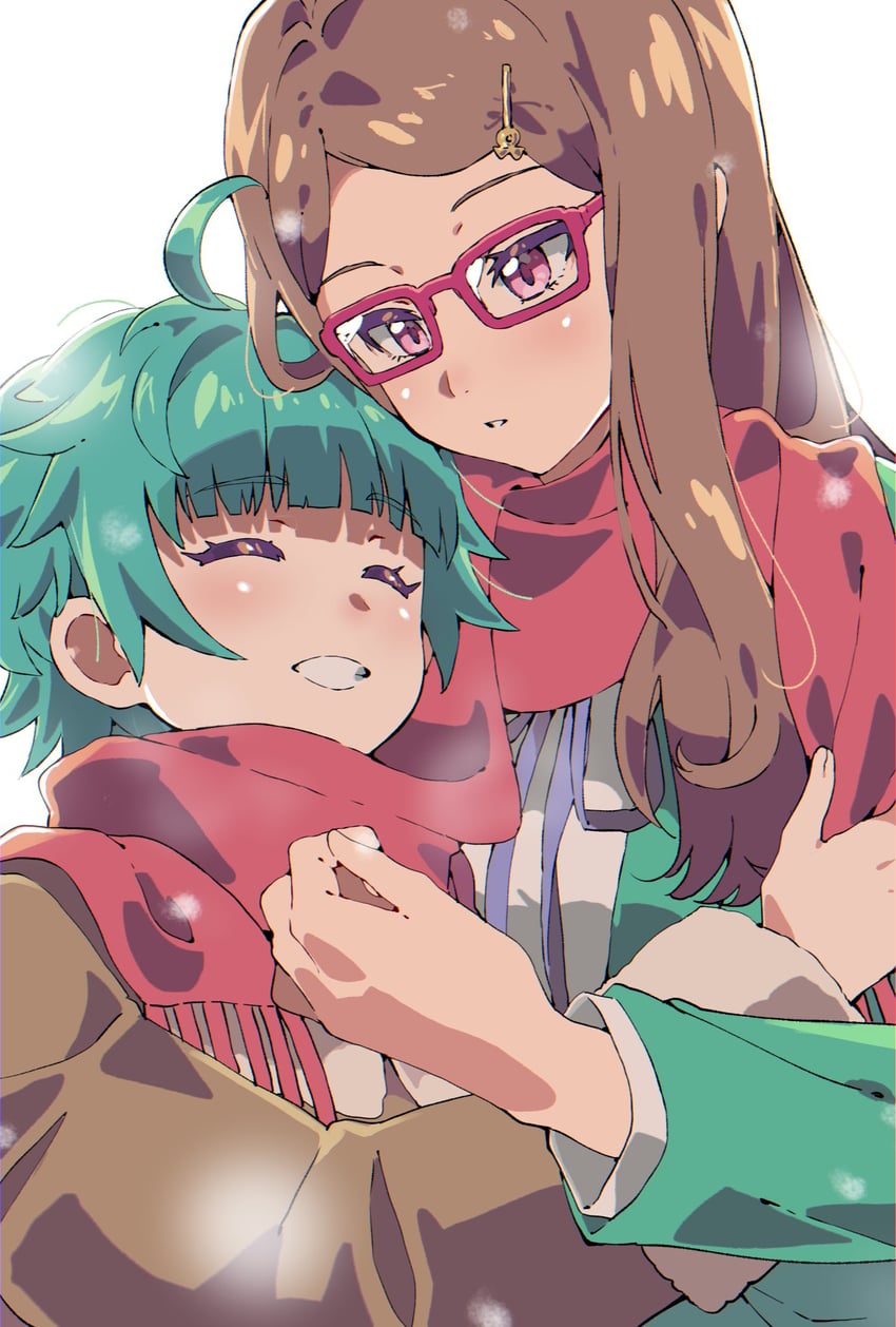 omega auru and akai meganee (pretty series and 1 more) drawn by tsujii_luki