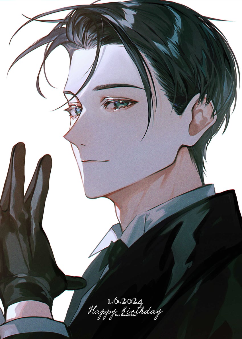 sherlock holmes (fate and 1 more) drawn by albino_(a1b1n0623)