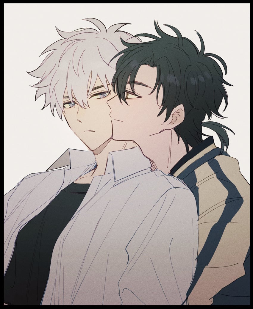 cheng xiaoshi and lu guang (shiguang dailiren) drawn by kyokutsuki