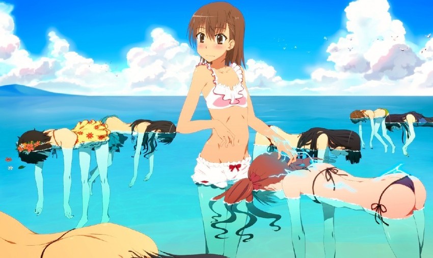 misaka mikoto, shirai kuroko, saten ruiko, and uiharu kazari (toaru majutsu no index and 1 more)
