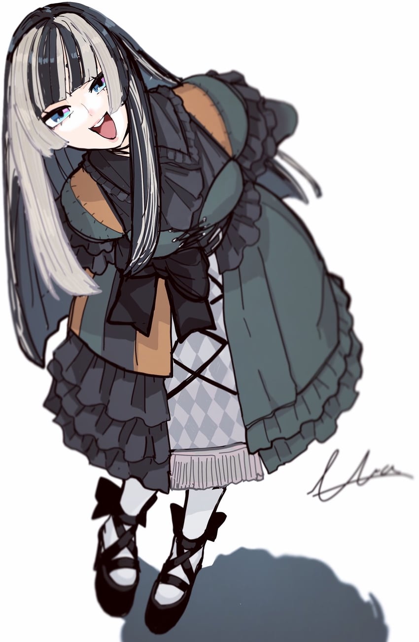 juufuutei raden (hololive and 1 more) drawn by uwabami1420