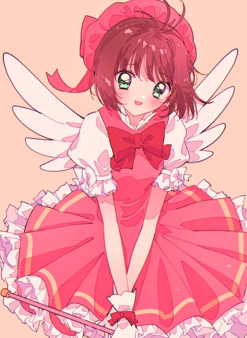 kinomoto sakura (cardcaptor sakura) drawn by pochi_(askas_is_god)