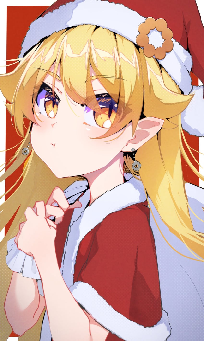 oshino shinobu (monogatari and 1 more) drawn by thomas_(aoakumasan)