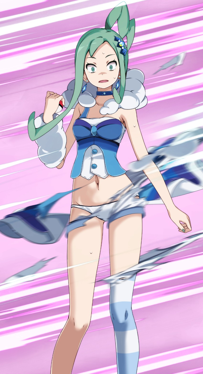 lisia (pokemon and 1 more) drawn by tsukishiro_saika