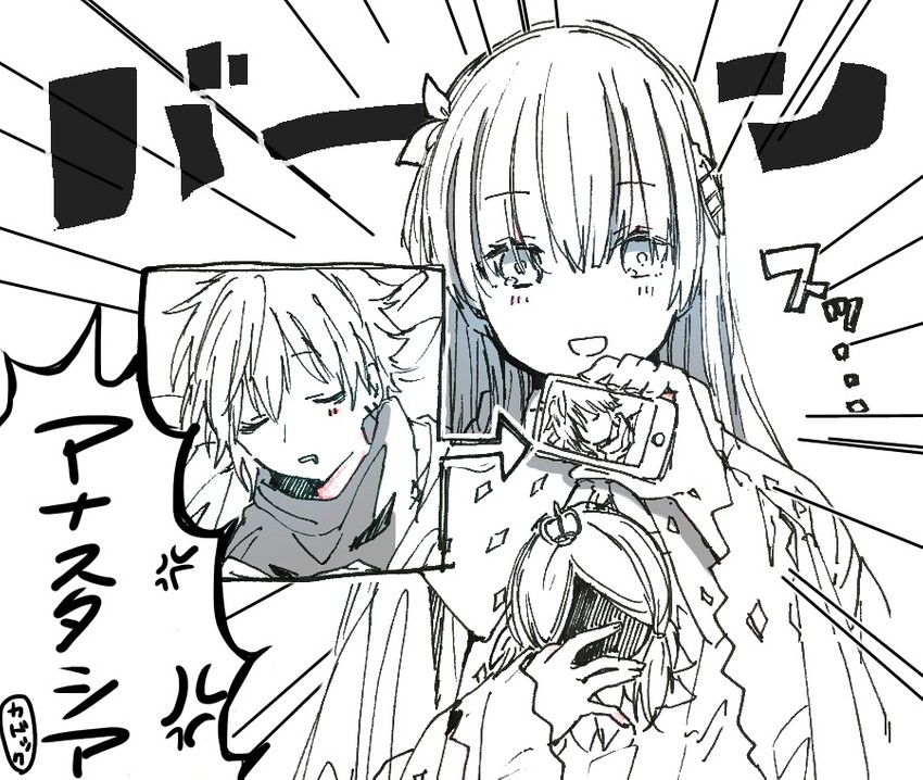 anastasia, viy, and kadoc zemlupus (fate and 1 more) drawn by sofra