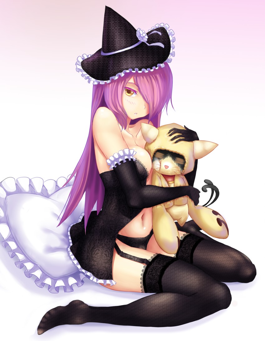 konoe a. mercury and jubei (blazblue and 1 more) drawn by tsukikanade