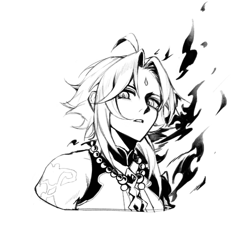 xiao (genshin impact) drawn by 0723_yuan_shang_fuhuo_ban