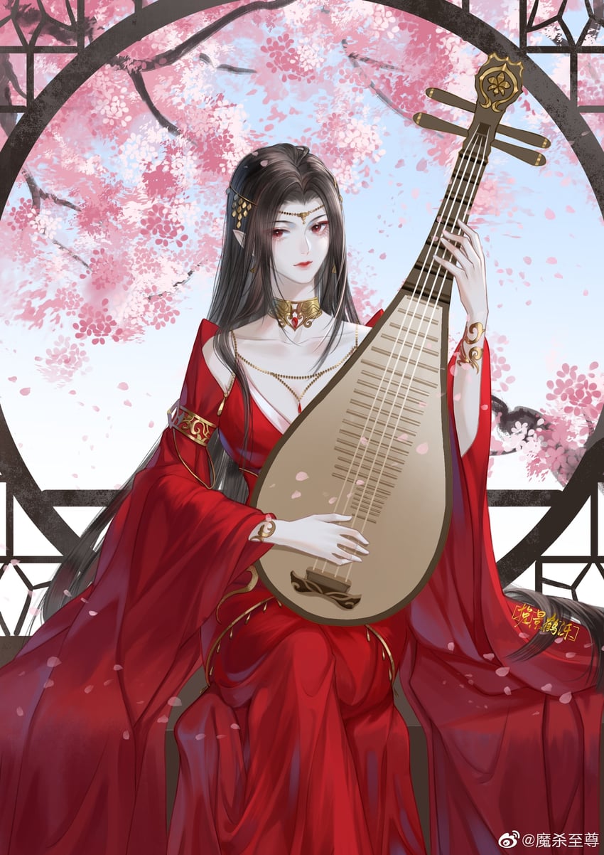cai lin (doupo cangqiong) drawn by mo_sha_zhi_zun