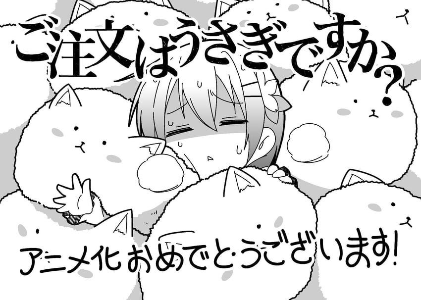 hoto cocoa and tippy (gochuumon wa usagi desu ka?) drawn by rodney_(melagal)