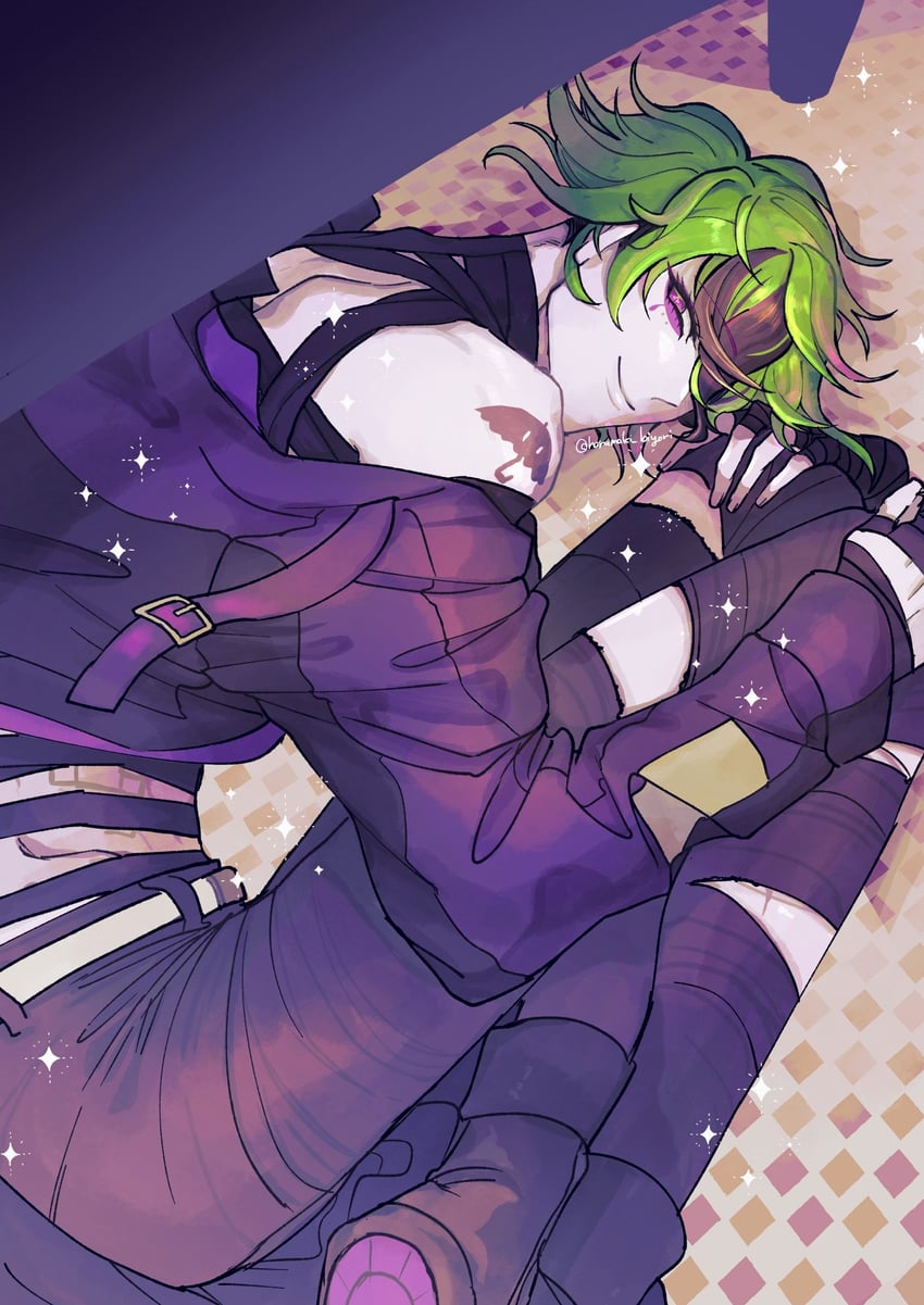 vivia twilight (master detective archives: rain code) drawn by fuya_kashiwa