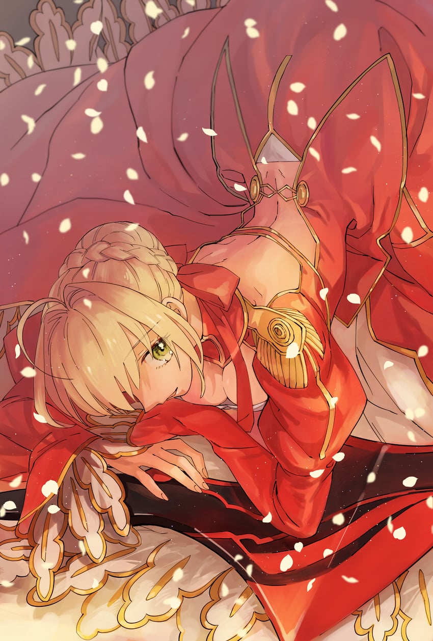 nero claudius (fate and 1 more) drawn by ateka