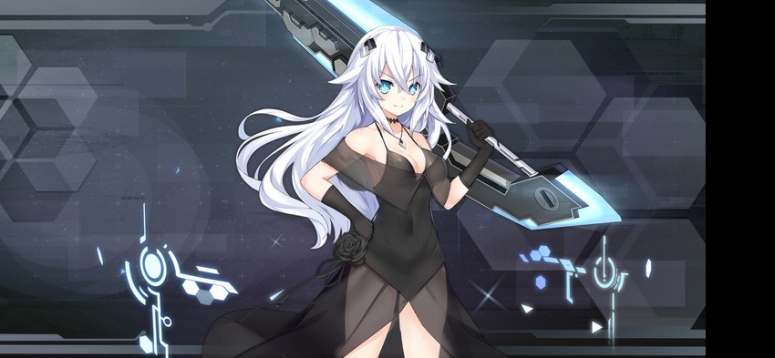 black heart (azur lane and 1 more) drawn by tsunako