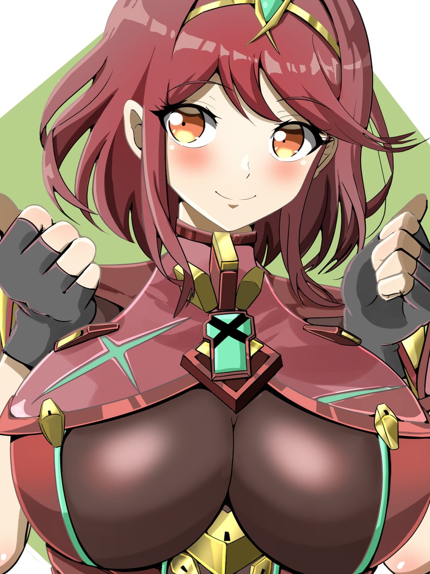 pyra (xenoblade chronicles and 1 more) drawn by taka_p_(zelda27th)