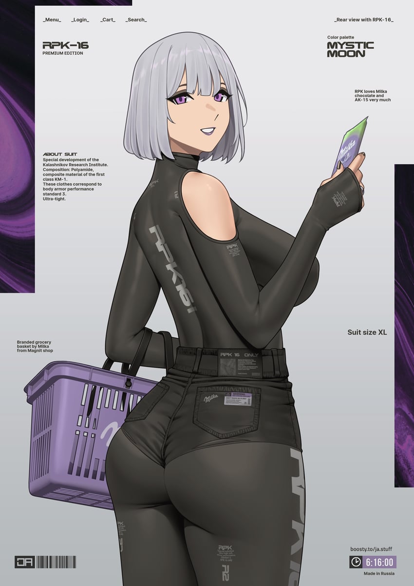 rpk-16 (girls' frontline) drawn by j_adsen
