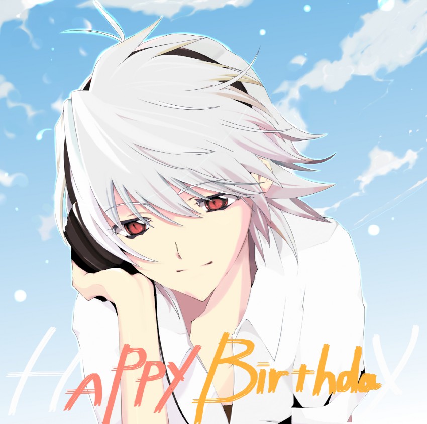 nagisa kaworu (neon genesis evangelion) drawn by en_(p-ce)