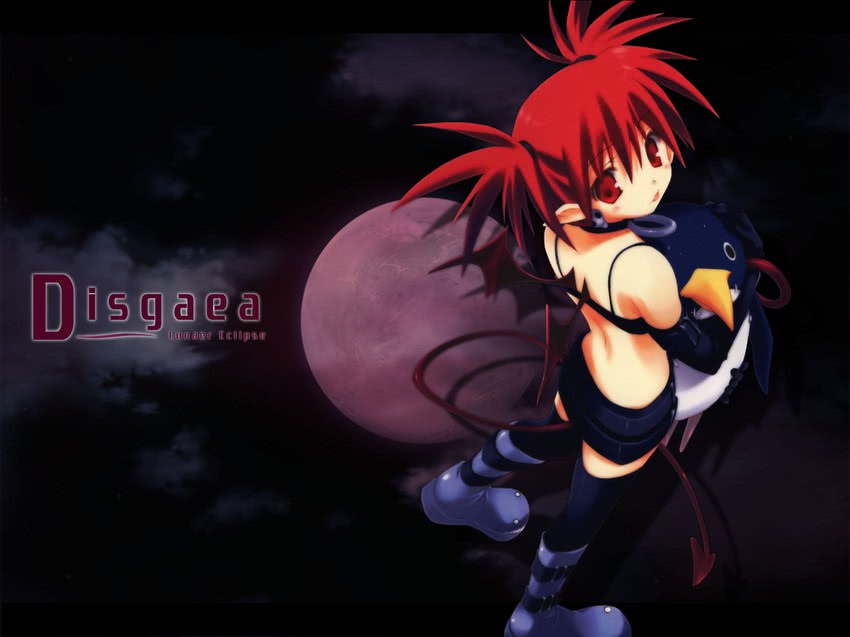 etna and prinny (disgaea and 1 more) drawn by mitsumi_misato