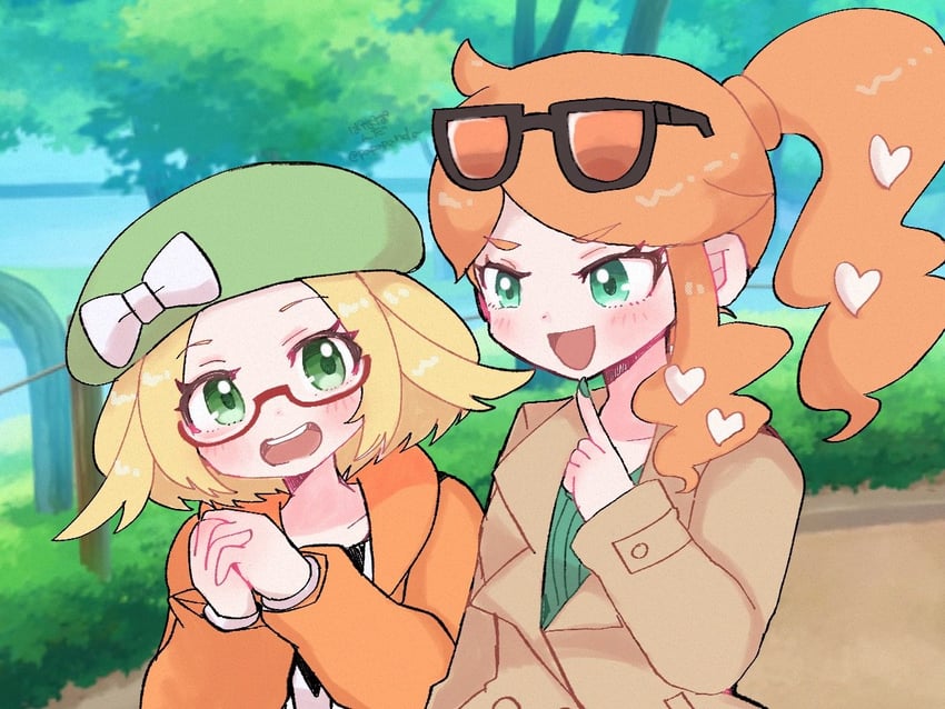 sonia and bianca (pokemon and 2 more) drawn by pandakokkopanda