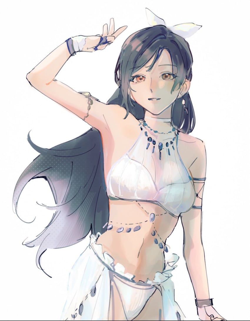 tifa lockhart (final fantasy and 2 more) drawn by gura_62