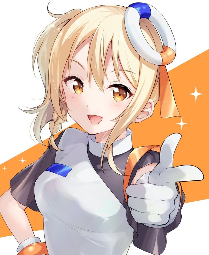 miyashita ai (love live! and 1 more) drawn by hazuki_(sutasuta)