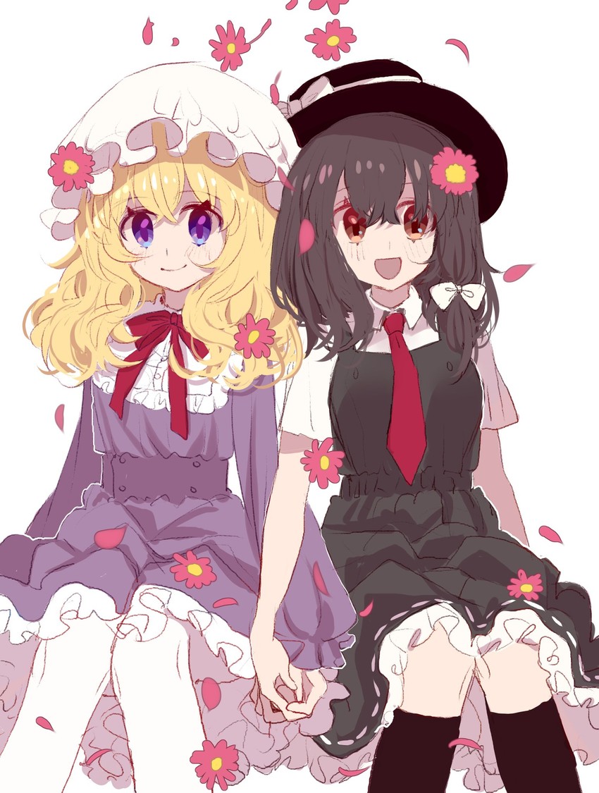 usami renko and maribel hearn (touhou) drawn by shocho_(shaojiujiu)