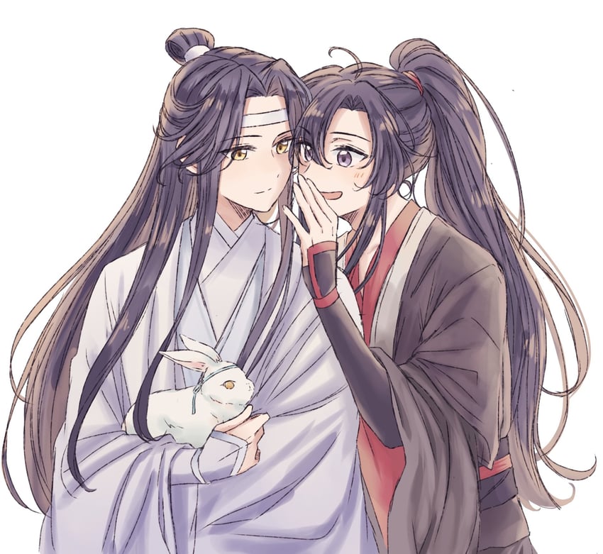 wei wuxian and lan wangji (modao zushi) drawn by semiusa1010