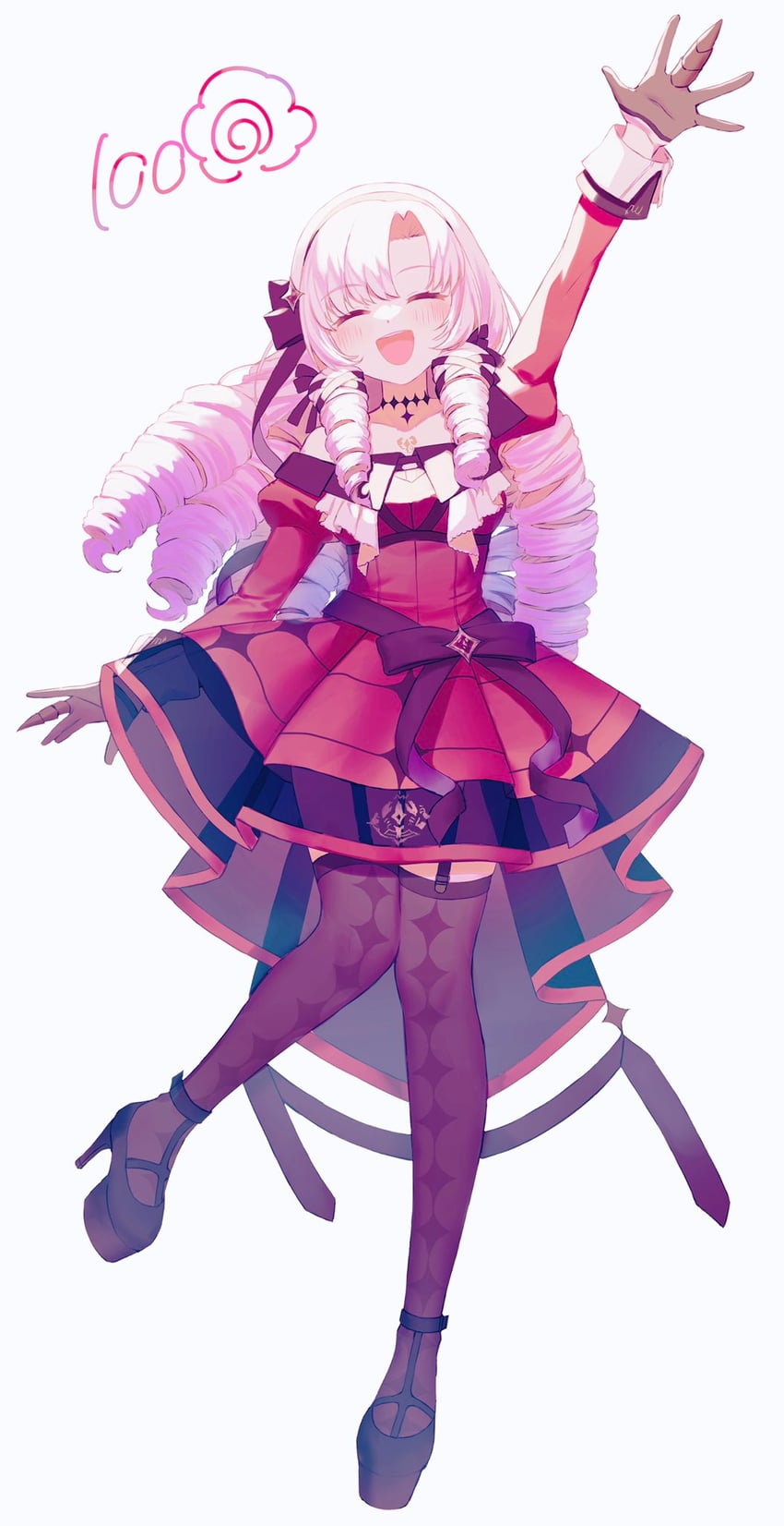 hyakumantenbara salome (nijisanji) drawn by pzmnb