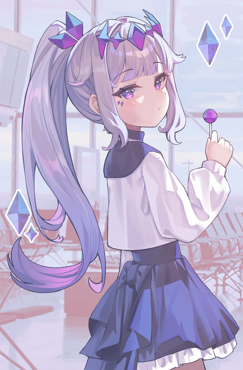 koseki bijou (hololive and 1 more) drawn by ricke_2002