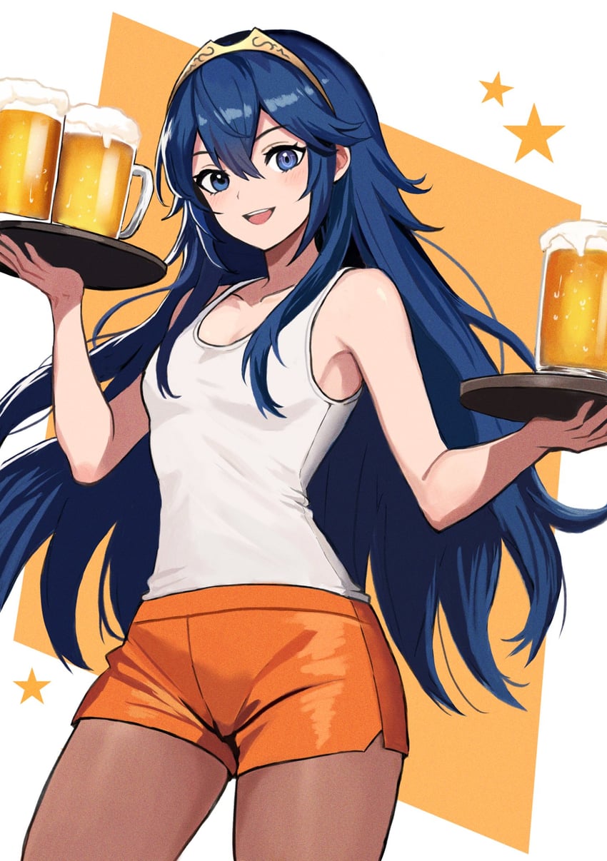 lucina (fire emblem and 2 more) drawn by yuurururun