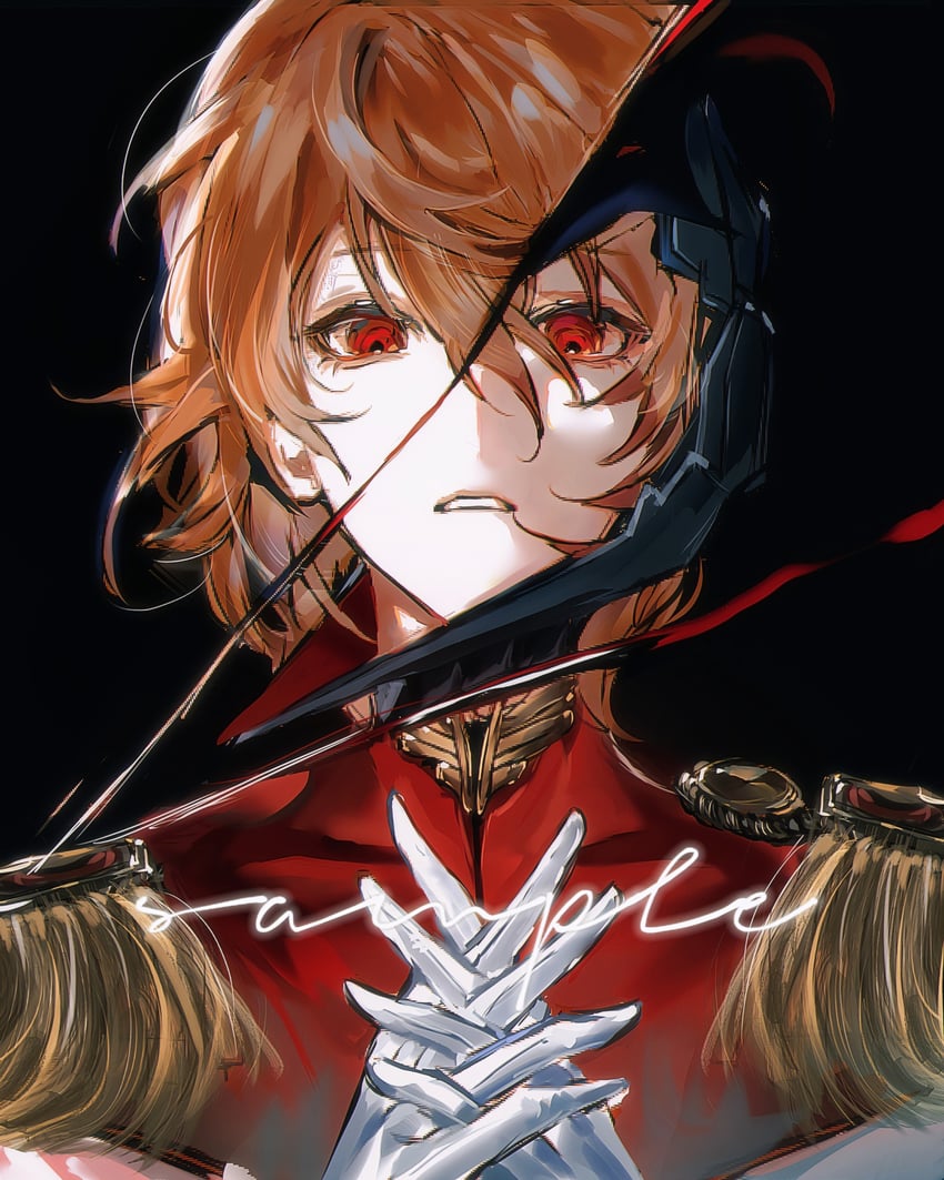 akechi gorou and crow (persona and 1 more) drawn by izumi_(ezzm3832)