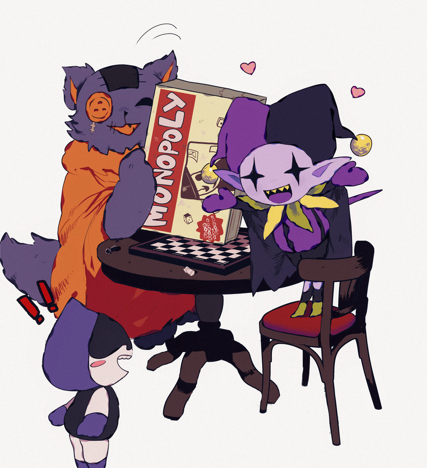 lancer, jevil, and seam (deltarune and 1 more) drawn by y_o_u_k_a