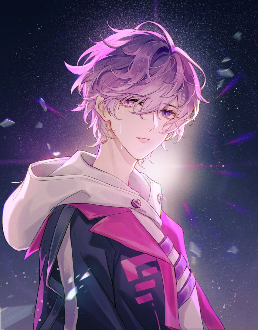 uki violeta (nijisanji and 1 more) drawn by qinze233