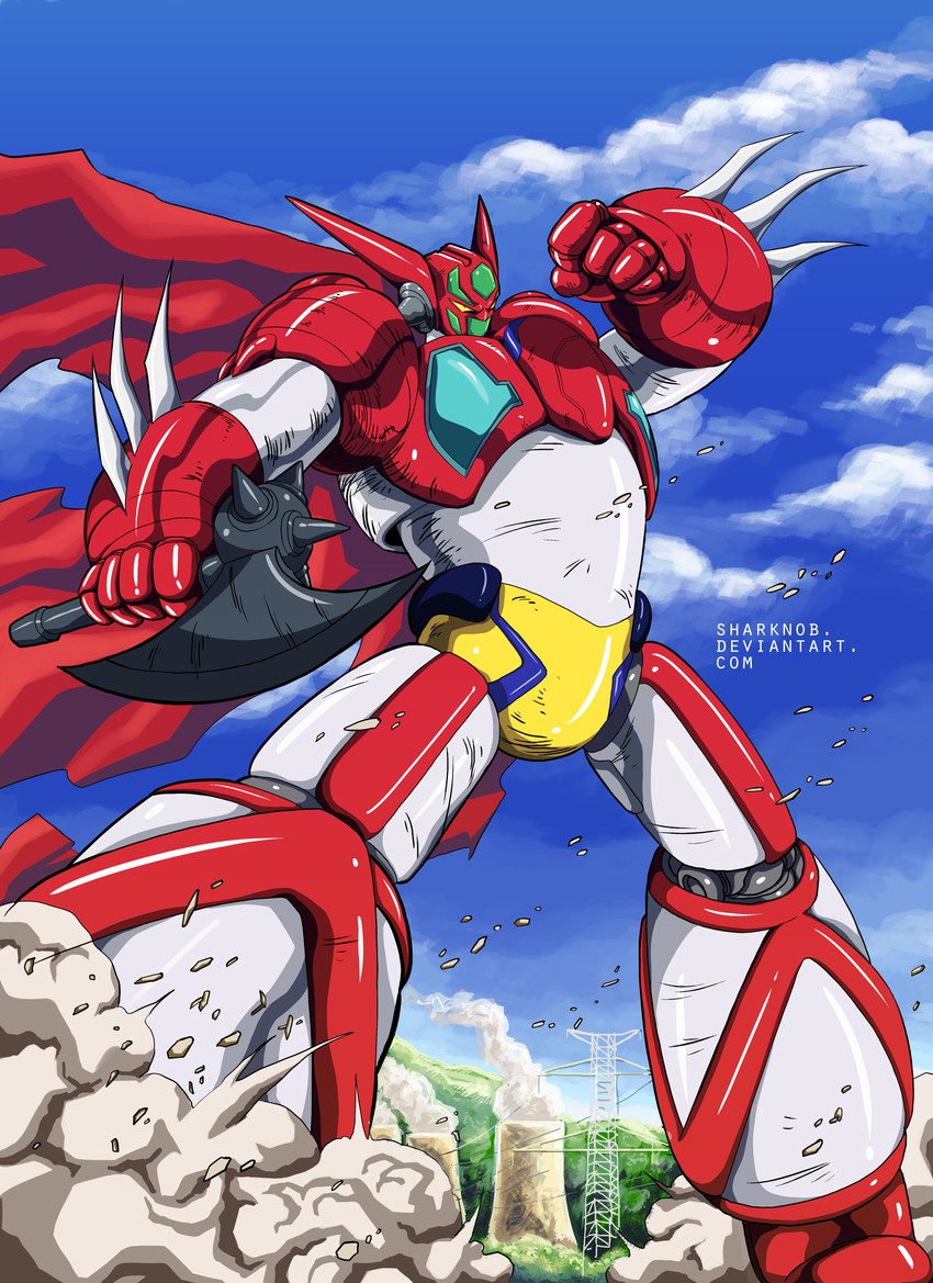 getter-1 (getter robo and 1 more) drawn by sharknob
