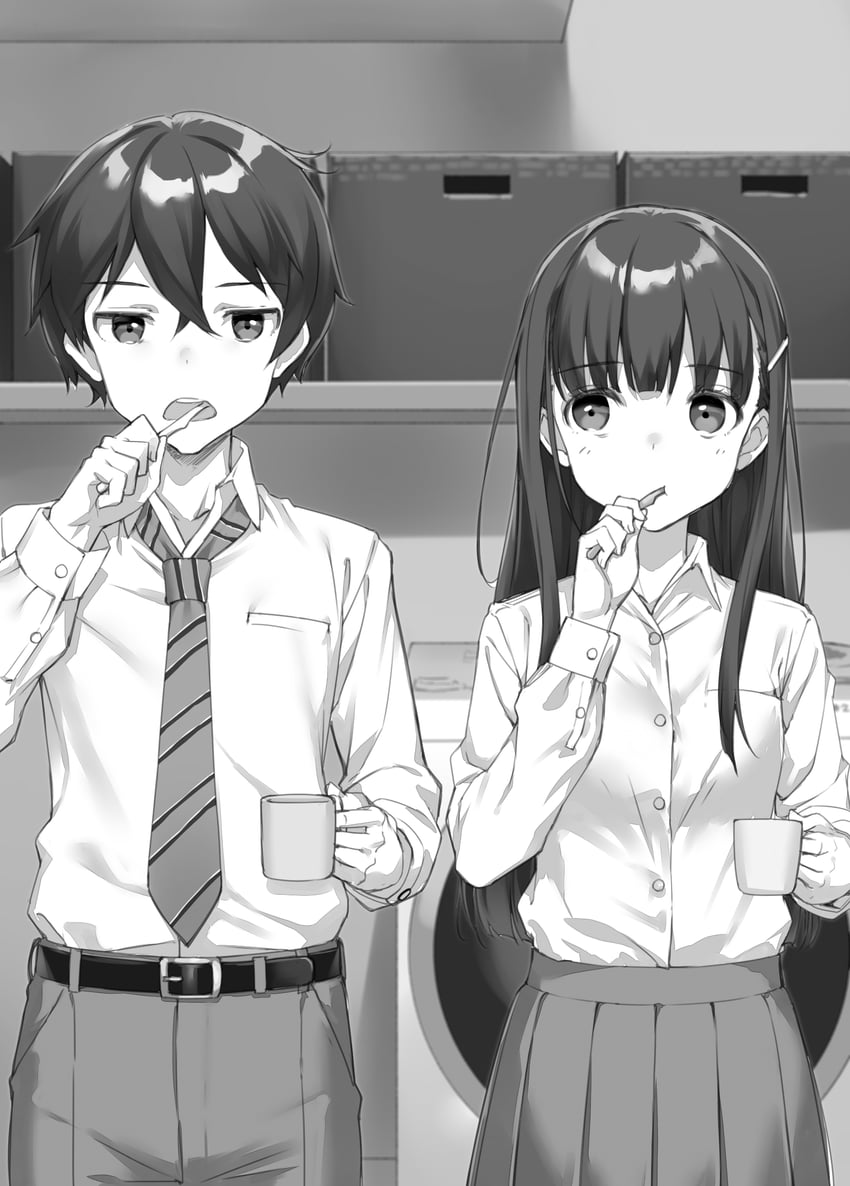irido yume and irido mizuto (mamahaha no tsurego ga moto kano datta) drawn by takayaki