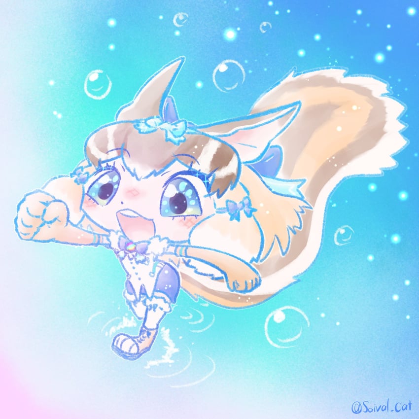 siberian chipmunk (kemono friends and 1 more) drawn by saival_cat
