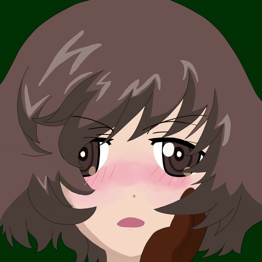 akiyama yukari (girls und panzer) drawn by more_yukari