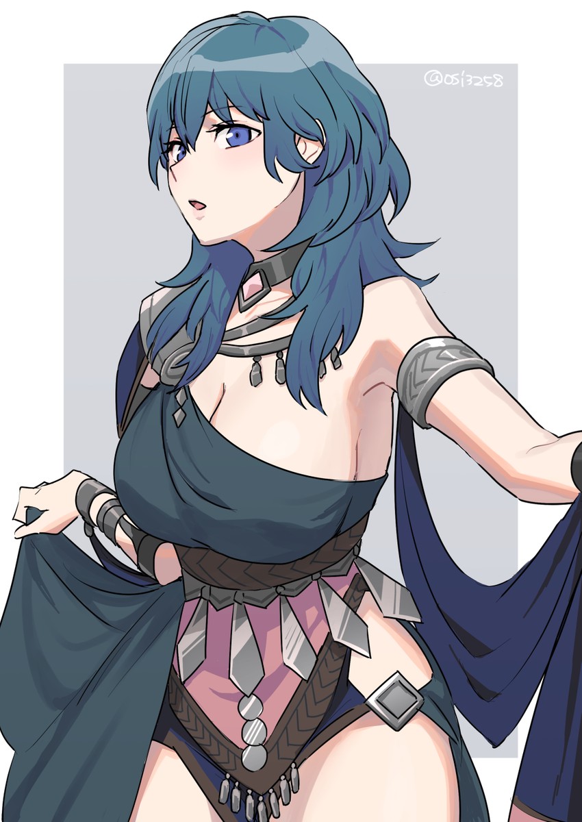 female byleth (fire emblem and 1 more) drawn by ushiomi