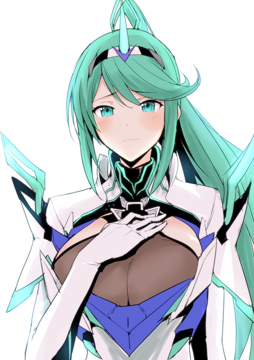 pneuma (xenoblade chronicles and 1 more) drawn by halcon