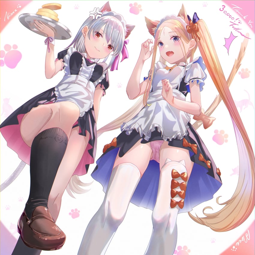 abigail williams and kama (fate and 1 more) drawn by kinomtan