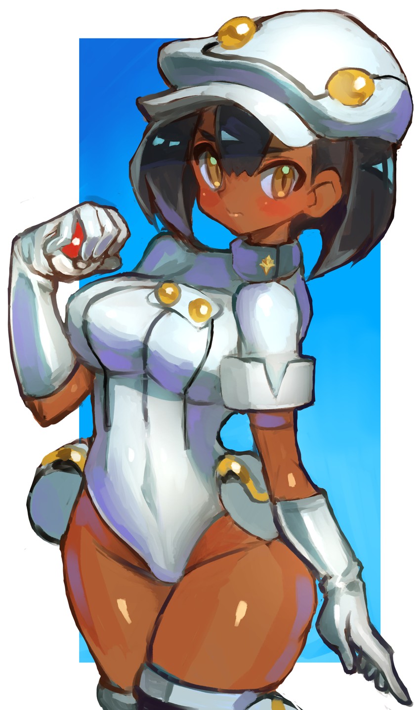 aether foundation employee (pokemon and 1 more) drawn by dakusuta