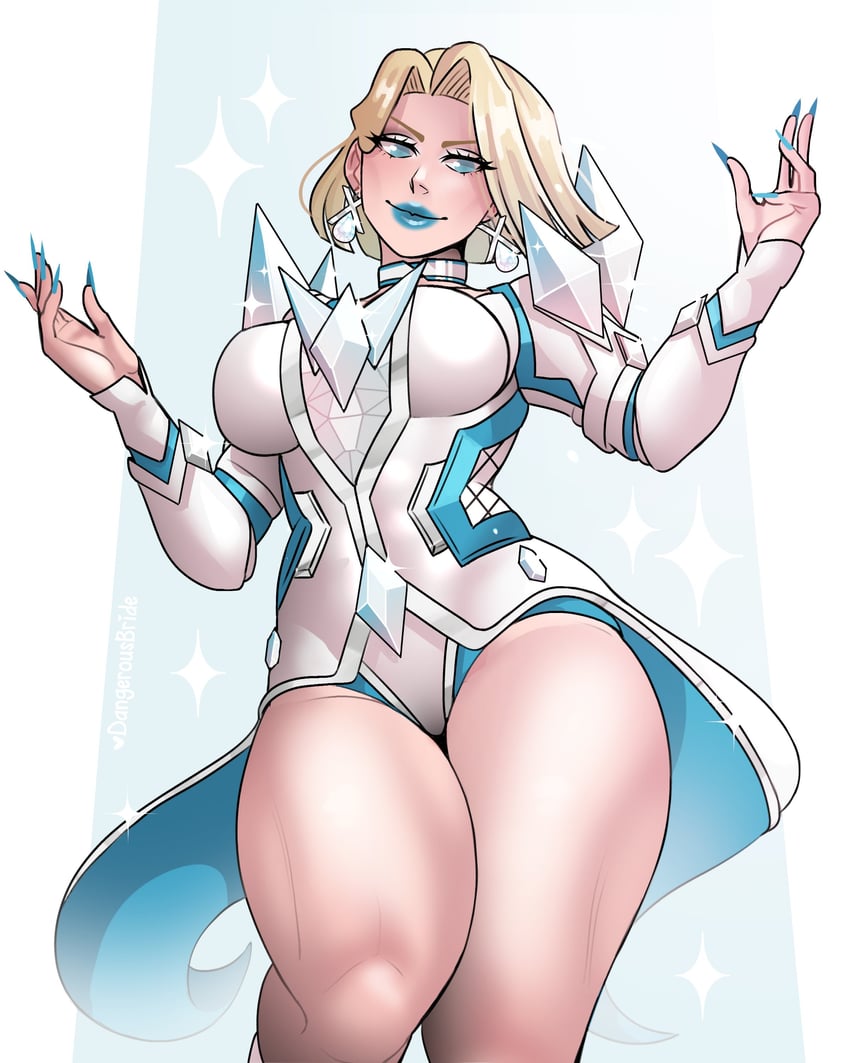 emma frost (marvel and 2 more) drawn by dangerousbride