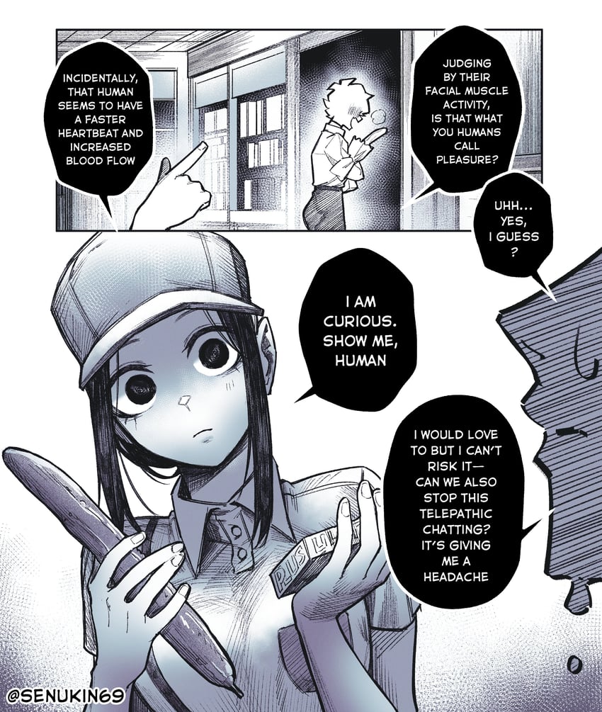 kin (my co-worker is an eldritch x) drawn by senukin